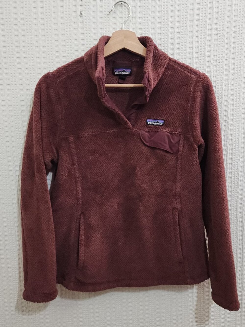 Patagonia Women's Re-Tool Snap-T Pullover in Kiln Pink Size Medium - Picture 13 of 13